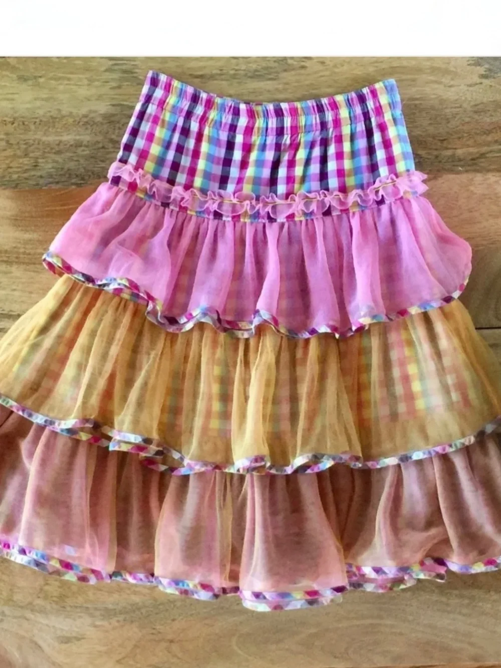 Oilily Tulle Layered Swing skirt Girls 140 9-10